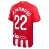 Maglia ufficiale Atlético Madrid M.Hermoso 22 Casa 2023-24 per Uomo